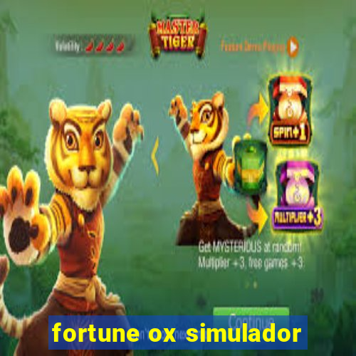 fortune ox simulador